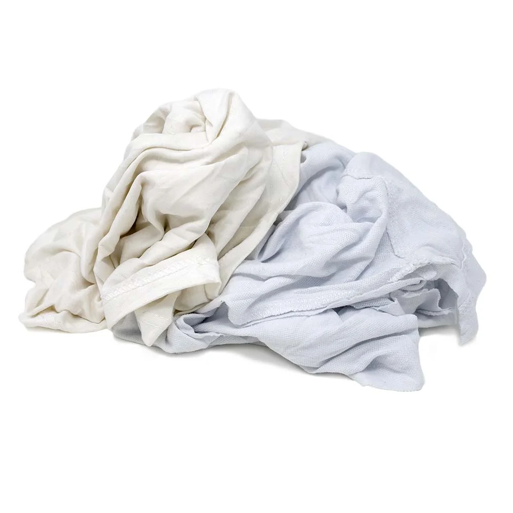 Recycled White Cotton Rags - Image 2