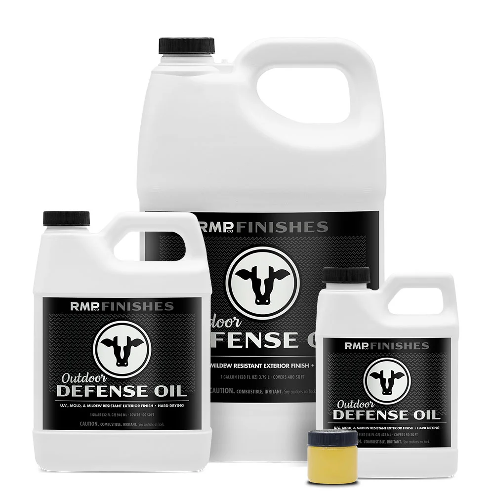 RMP Finishes Outdoor Defense Oil