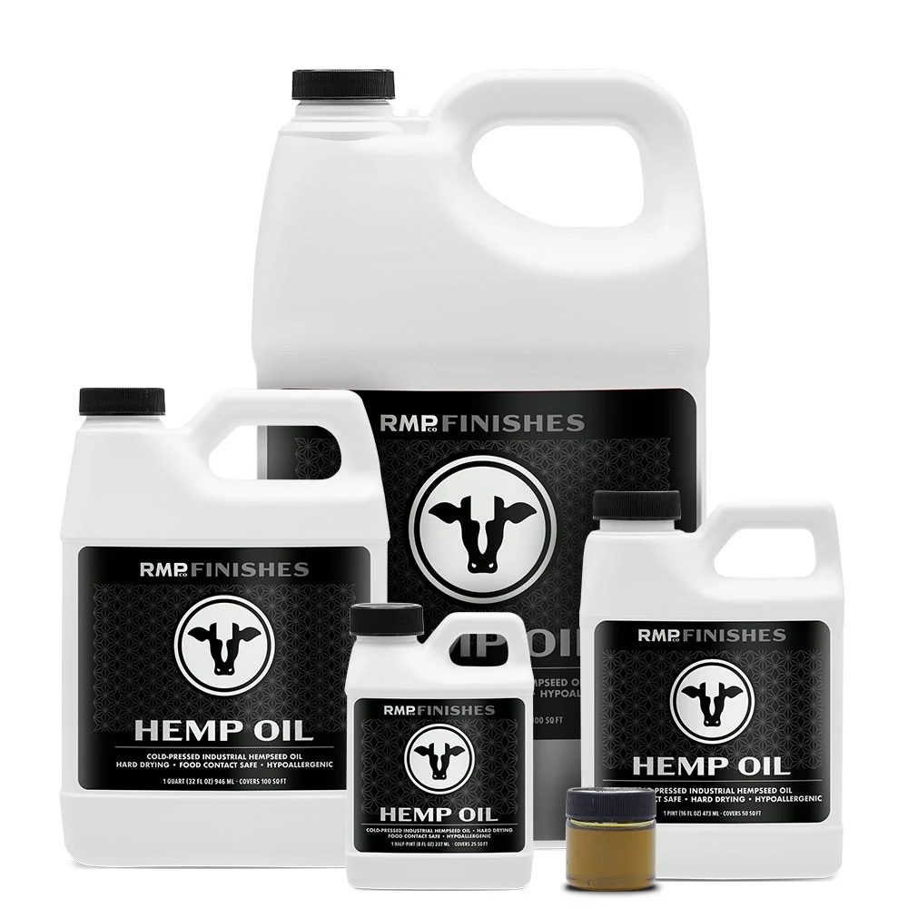 Natural Hemp Oil Wood Finish