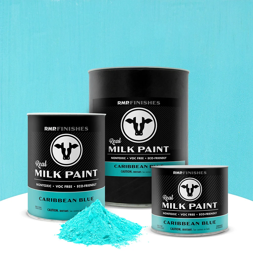 Caribbean Blue Paint