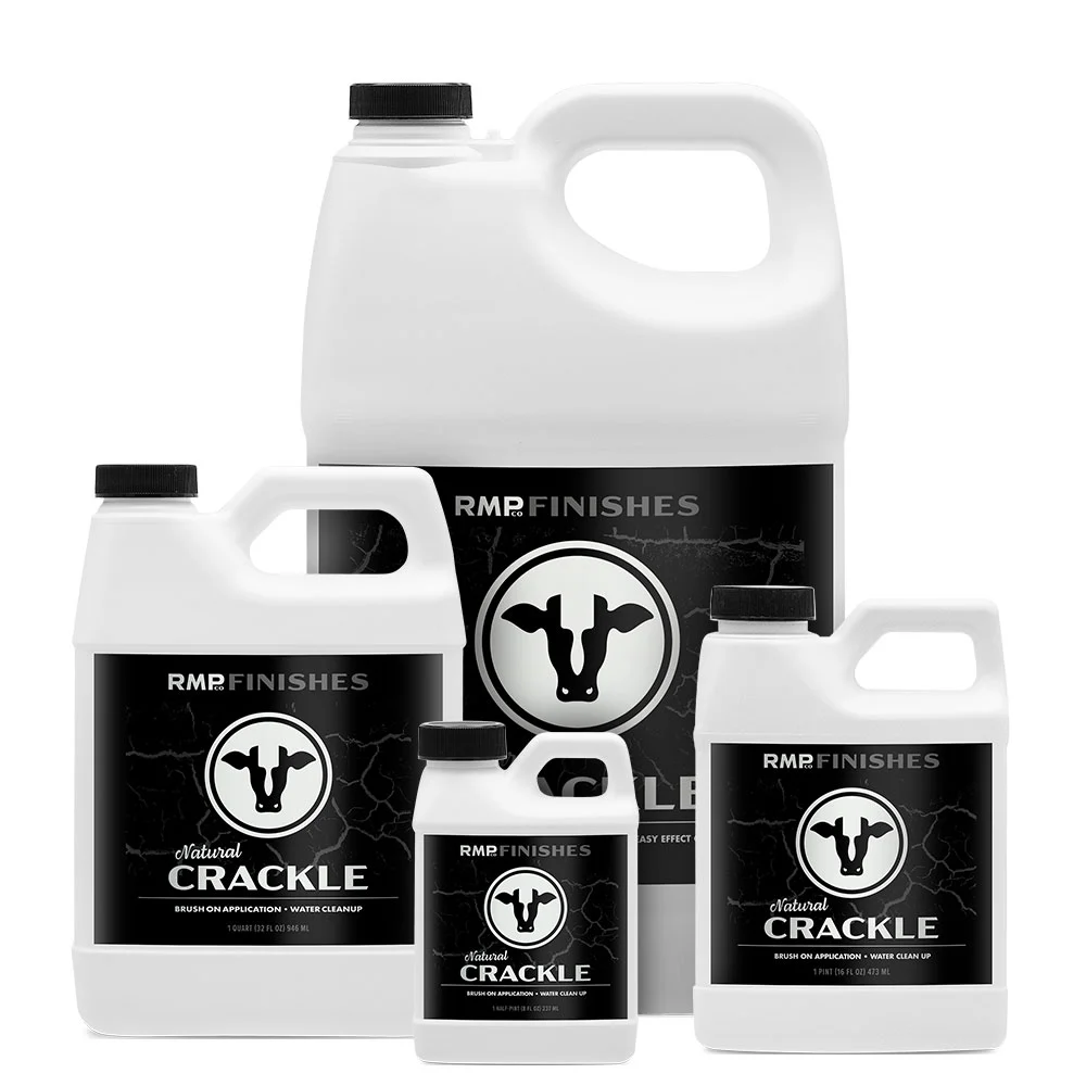 Natural Crackle Paint Finish